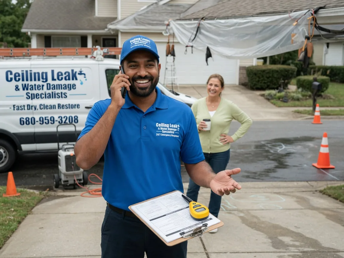 Ceiling Leak Cleanup South Sioux City, NE FAQs